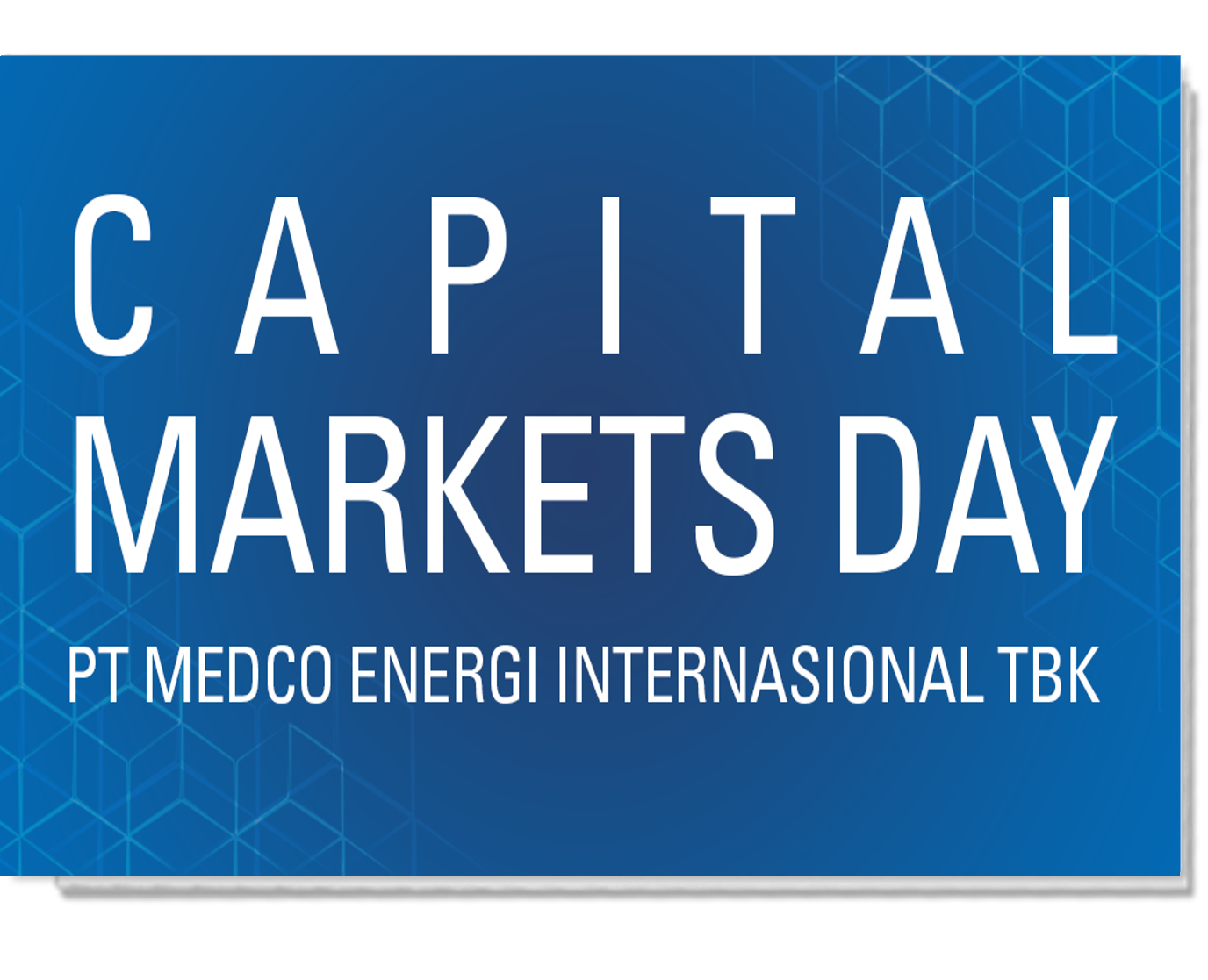Capital Markets Day