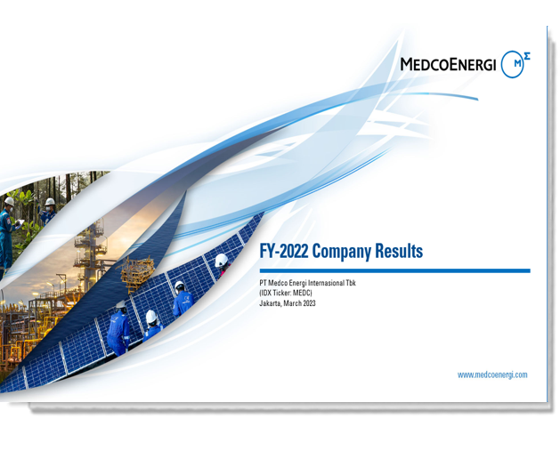 MedcoEnergi FY22 Results